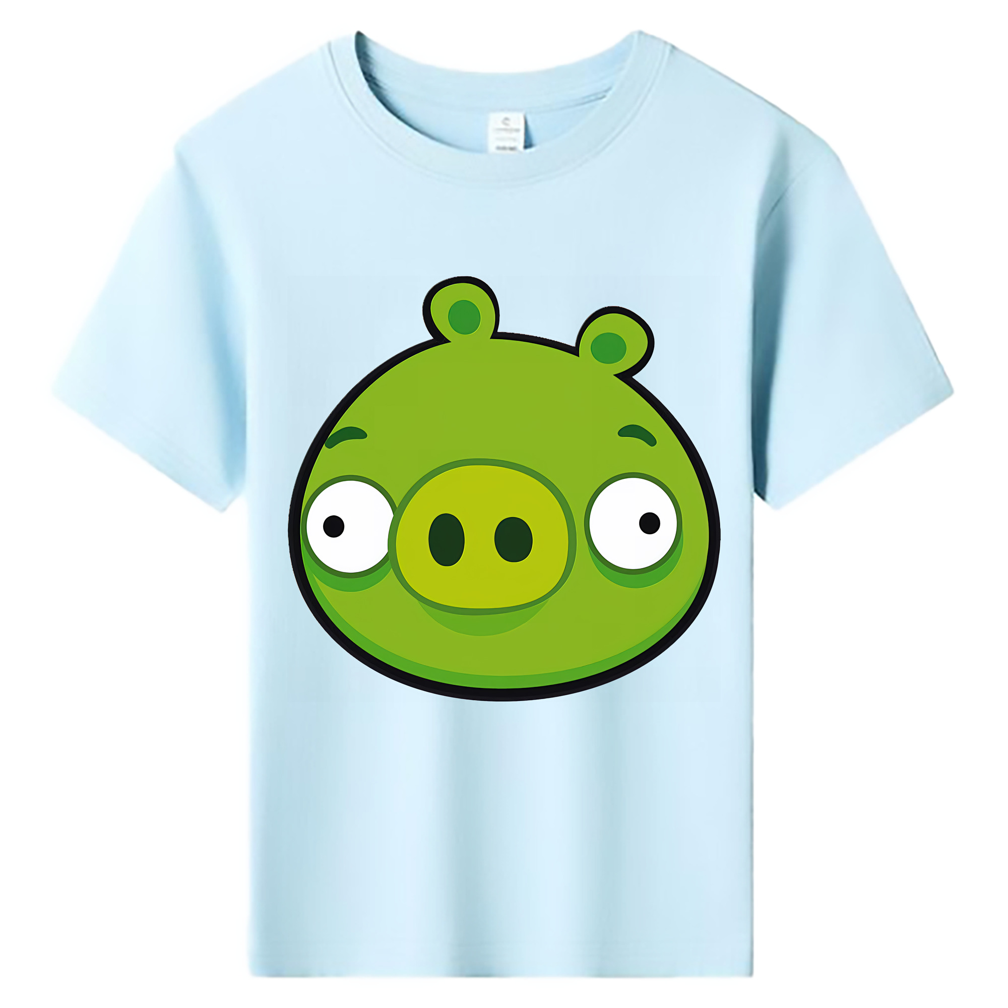 （画像用） Angry Birds アングリーバード 綿100％キッズTシャツ（フロントプリント）